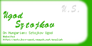 ugod sztojkov business card